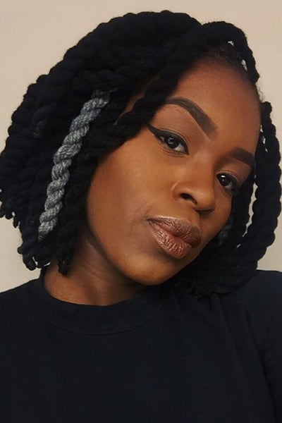 21 Beautiful Black Women Slaying In Yarn Twists, Braids and Locs